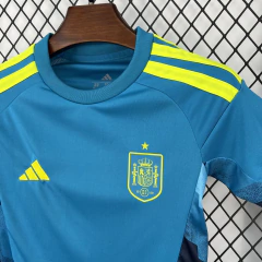 KIT INFANTIL ESPANHA - GOLEIRO 2026/27 COPA DO MUNDO - loja online