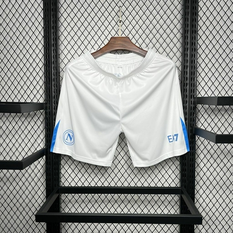 SHORT DO NAPOLI - BRANCO 24/25