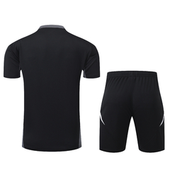 CONJUNTO DE TREINO DO MANCHESTER UNITED PRETO 24/25 - loja online
