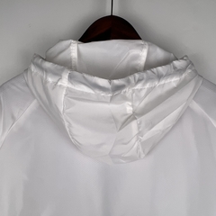 JAQUETA CORTA VENTO ADIDAS - COM CAPUZ - BRANCO 2023 - loja online