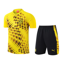 CONJUNTO DE TREINO DO BORUSSIA DORTMUND - PRETO/AMARELO 24/25
