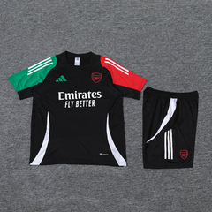 CONJUNTO DE TREINO DO ARSENAL - PRETO/VERDE/VERMELHO 24/25 na internet