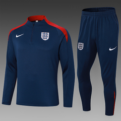 CONJUNTO AGASALHO DA INGLATERRA AZUL 24/25