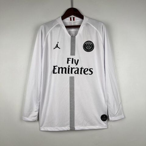 CAMISA RETRÔ DO PSG - MANGA LONGA - AWAY 18/19