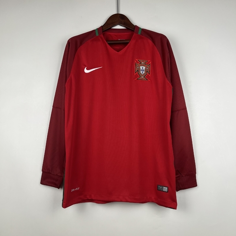 CAMISA RETRÔ DE PORTUGAL - MANGA LONGA - GOLEIRO 2016