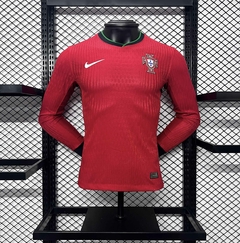 CAMISA DE PORTUGAL VERSÃO JOGADOR - HOME - MANGA LONGA 24/25