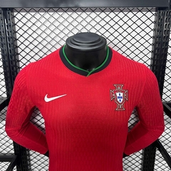 CAMISA DE PORTUGAL VERSÃO JOGADOR - HOME - MANGA LONGA 24/25 - NETSHIRTS