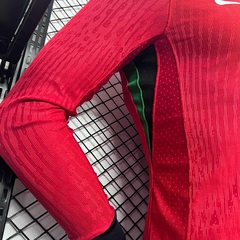 CAMISA DE PORTUGAL VERSÃO JOGADOR - HOME - MANGA LONGA 24/25