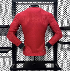 CAMISA DE PORTUGAL VERSÃO JOGADOR - HOME - MANGA LONGA 24/25 na internet