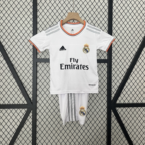 KIT INFANTIL RETRÔ DO REAL MADRID - HOME 13/14 - comprar online