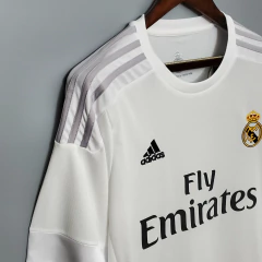 CAMISA RETRÔ DO REAL MADRID HOME 15/16 - loja online