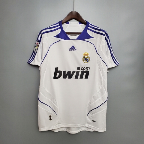 CAMISA RETRÔ DO REAL MADRID HOME 07/08 - comprar online