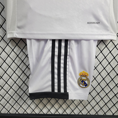 KIT INFANTIL REAL MADRID - HOME 24/25 - loja online