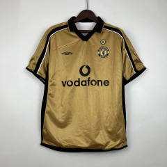 CAMISA RETRÔ DO MANCHESTER UNITED - 2 EM 1 - ANIVERSÁRIO 100 ANOS 2001/02 - NETSHIRTS