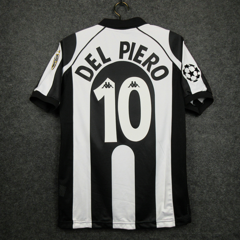 CAMISA RETRÔ DA JUVENTUS - DEL PIERO 10 - HOME 97/98