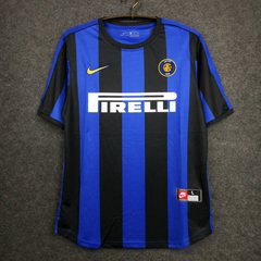 CAMISA RETRÔ DA INTER DE MILÃO - RONALDO 9 - HOME 99/00 - comprar online