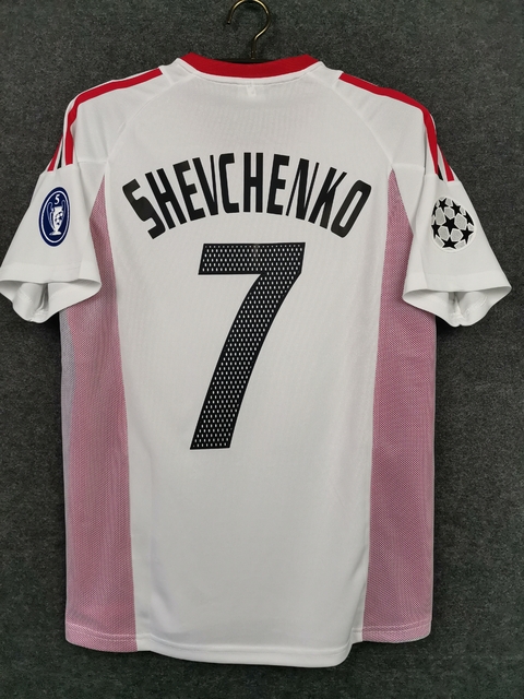 CAMISA RETRÔ DO MILAN - SHEVCHENCO 7 - AWAY 02/03