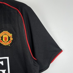 CAMISA RETRO DO MANCHESTER UNITED - PRETA 07/08