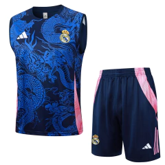 CONJUNTO DE TREINO DO REAL MADRID - AZUL 24/25