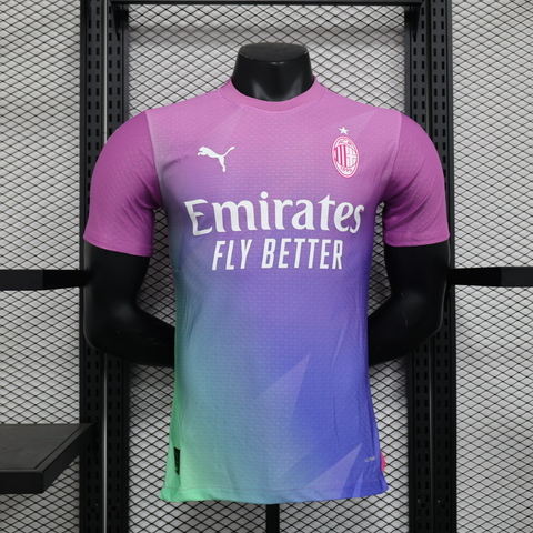 CAMISA DO MILAN VERSÃO JOGADOR - THIRD 23/24