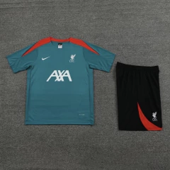 CONJUNTO DE TREINO DO LIVERPOOL VERDE/PRETO 24/25 - NETSHIRTS