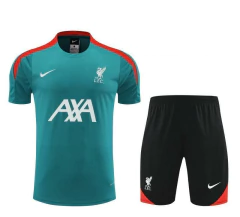 CONJUNTO DE TREINO DO LIVERPOOL VERDE/PRETO 24/25