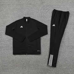 CONJUNTO AGASALHO ADIDAS - PRETO na internet