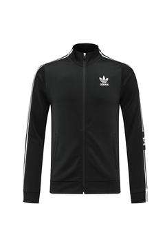 CONJUNTO AGASALHO ADIDAS CLÁSSICO - PRETO - comprar online