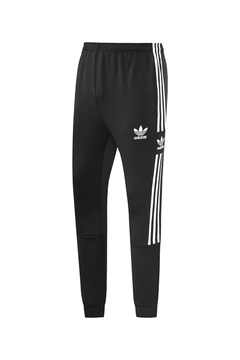CONJUNTO AGASALHO ADIDAS CLÁSSICO - PRETO na internet