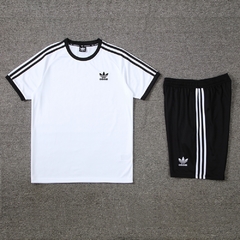 CONJUNTO TREINO ADIDAS CLÁSSICO - PRETO 24/25 - comprar online