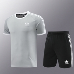 CONJUNTO TREINO ADIDAS CLÁSSICO - PRETO 24/25