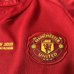 KIT INFANTIL RETRÔ MANCHESTER UNITED - HOME 07/08 - NETSHIRTS