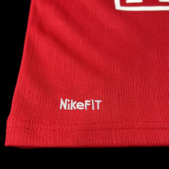 KIT INFANTIL RETRÔ MANCHESTER UNITED - HOME 07/08