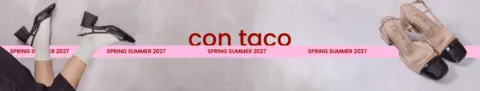 SANDALIAS CON TACO