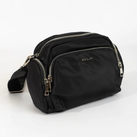 LENA Bandolera Negro AW25