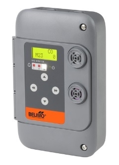 22G02-5A | BELIMO | Detector de gás, CO, CO: 0...250 ppm, Bus CAN, BACnet MS/TP, Switch auxiliar 1x SPDT, Número de relés 1 - comprar online