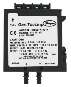 MSX-W12-IN-LCD | DWYER | Transmissor de pressão diferencial range 2 (1, 2, 3, 5" wc) com LCD 4 a 20 mA / Alim17 a 36 VCC - comprar online