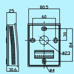 RSA-ST/RSA-TT1A Room Temperature Sensor/Transmitter - ref pag 1 na internet