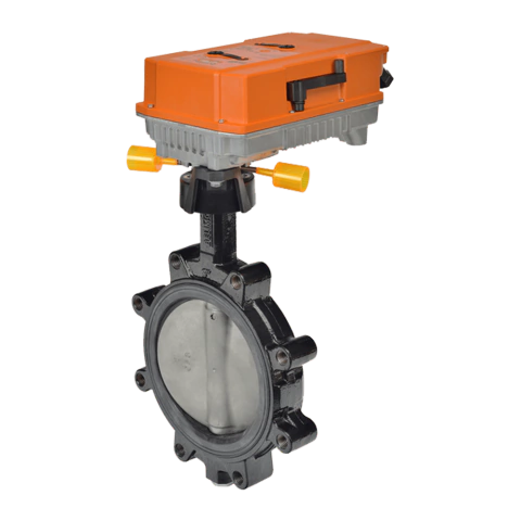 D6100N+PRXUP-3-T | BELIMO | Válvula de 2 vias borboleta tipo Wafer de 4" com atuador ON/OFF - 24/240Vac
