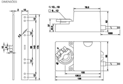 EMO-85F-24 - VSI - Atuador Floating, 10Nm - 24VAC - 60 Hz - comprar online