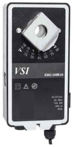 EMO-350M-24 - VSI - Atuador Proporcional 2-10Vcc, 4-20mA, 40Nm - 24VAC/VDC - 60 Hz