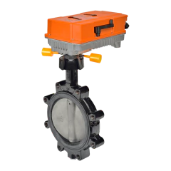 F6250L+PRXUP-MFT-T-250 | BELIMO | Válvula de 2 vias borboleta de 10" com atuador Proporcional com proteção NEMA 4X - 24 a 240Vac