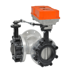 F7300L+PRXUP-MFT-T | BELIMO | Válvula de 3 vias borboleta de 12" com atuador Proporcional com proteção NEMA 4X - 24 a 240Vac