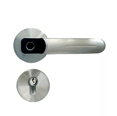 SL135 | ASSA BLOY | Fechadura Digital Com Biometria SL135 De Embutir Prata Papaiz - comprar online