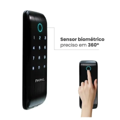 Imagem do SL125B | ASSA BLOY | Fechadura Digital SL125B Com Biometria De Sobrepor Resistente a Maresia