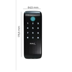 SL125B | ASSA BLOY | Fechadura Digital SL125B Com Biometria De Sobrepor Resistente a Maresia - comprar online