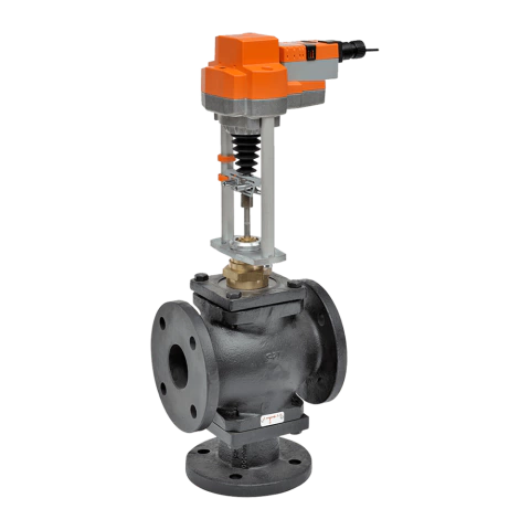 G765+EVB24-MFT | BELIMO | Válvula de 3 vias globo 2.1/2" com atuador proporcional - 24Vac