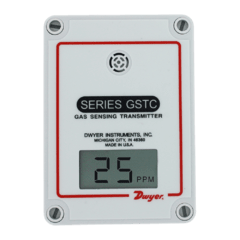 GSTC-C-LCD | DWYER | Sensor de CO (4-20mA ou 0-5/10V) com range de 0 a 500ppm com saída BACnet e Modbus e display LCD