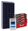 Kit Energia Solar Off Grid com Bateria 660Wp - até 2495Wh/dia