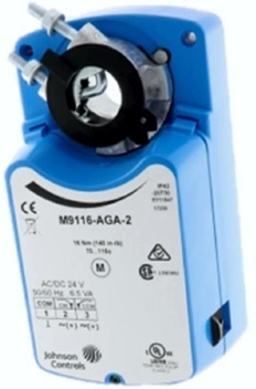 M9116-AGA | JOHNSON CONTROLS | Atuador para Damper 16 NM Floating e On-Off